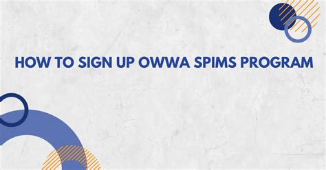 How to Sign Up OWWA SPIMS Program .
